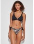 Gisela 2/30130B, Women's Bikini Bottom Double Faced, BLACK